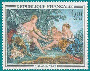 1970-Sc 1275-François Boucher (1703-1770) 'Diana Returning from the Hunt'