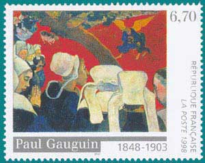 1998-Sc 2642-Paul Gauguin (1848-1903), 'Vision after the sermon'