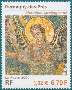 2000-SC 2759-Carolignian Mosaic, Germigny-des-Prés (Loiret)