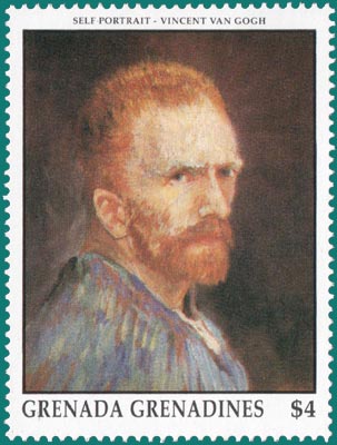 Van Gogh - Self Portrait, Paris, Summer, 1887 Hartford (Conn.) Wadsworth Atheneum, JH-1299