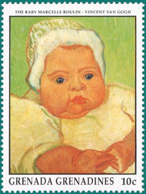 Van Gogh - The Baby Marcelle Roulin Arles, December, 1888 Van Gogh Museum, Amsterdam, JH-1641