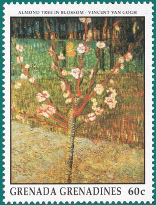 Van Gogh - Almond Tree in Blossom Arles, France: April , 1888 Van Gogh Museum, Amsterdam, JH-1397