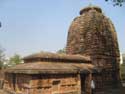 Bhubaneswar - Parasurameswar Temple - Jagamohana and Sanctum - view from south west
