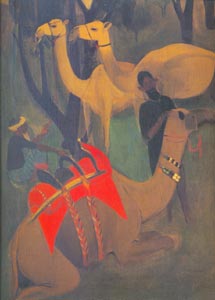 Amrita Sher-gil (1913-1941), Indian, Camels, Oil on Canvas, 74.8x100cms, National Gallery of Modern Art, New Delhi 