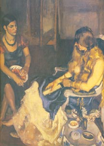 Amrita Sher-gil (1913-1941), Indian, Young Girls, National Gallery of Modern Art, New Delhi